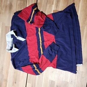 Mens contrast collared shirt